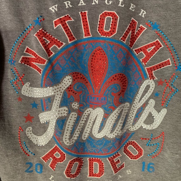 Ladies 2016 NFR Pull Over Hoodie, size Med - Picture 4 of 4